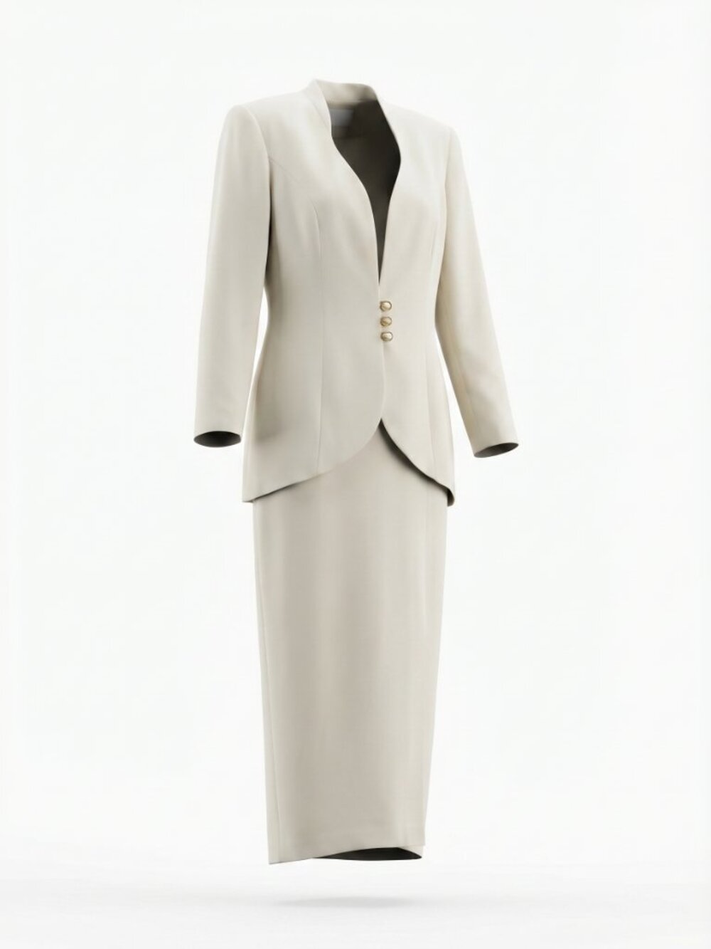 Vintage Maxi Dress and Matching Jacket Sz 10